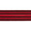 Schumacher Military Stripe  Tape Red On Burgundy Trim 70781