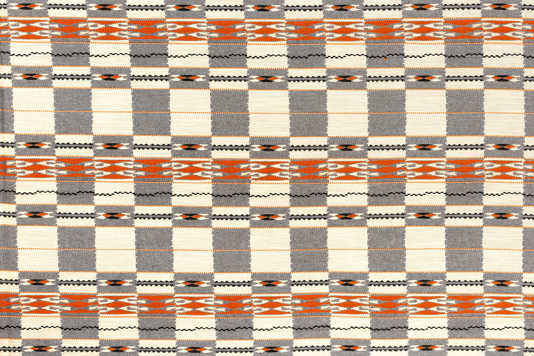 Christopher Farr Chubby Check Grey Fabric
