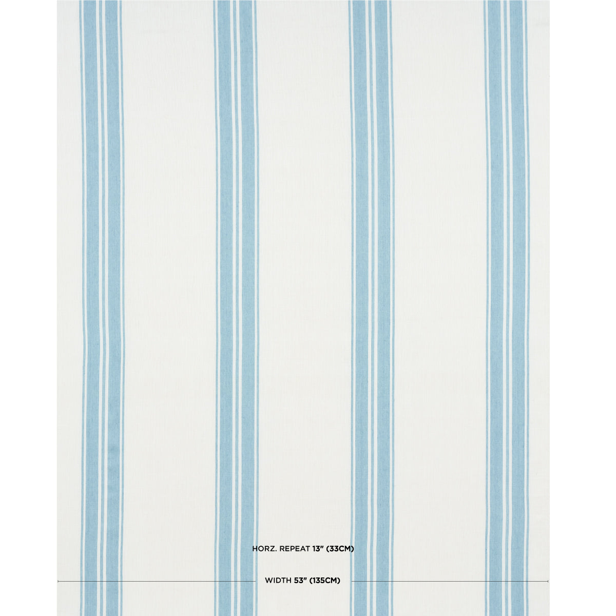 Schumacher Brentwood Stripe Pool Fabric 70875