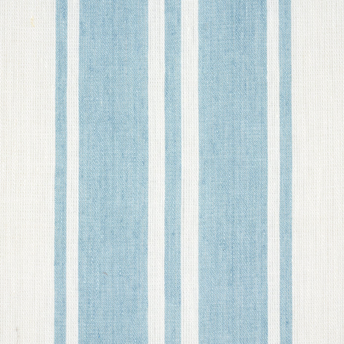 Schumacher Brentwood Stripe Pool Fabric Sample 70875