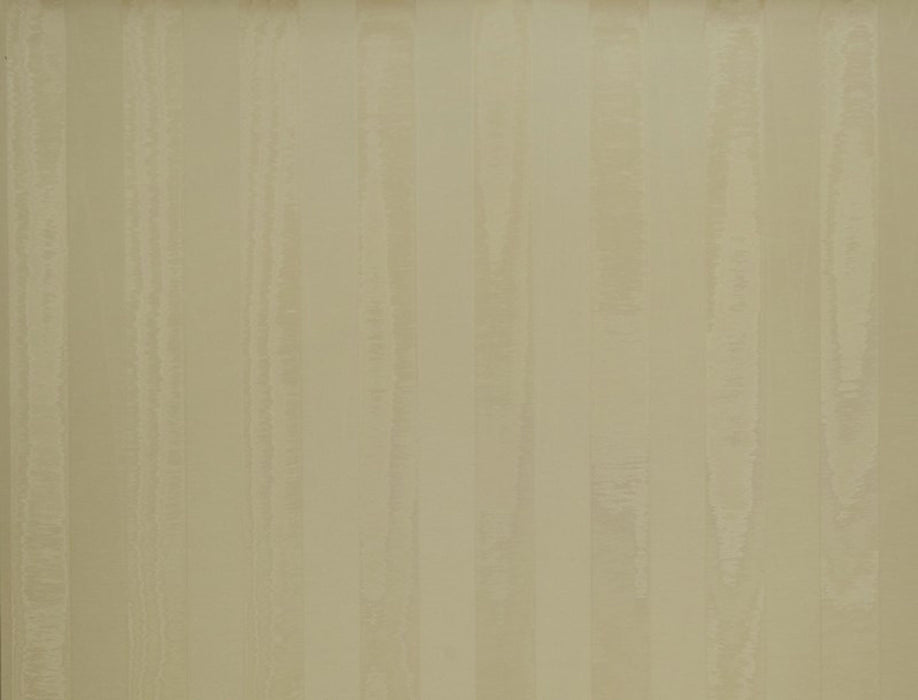 Jim Thompson Moire Stripe  Sand Dune Wallpaper Sample JT021045001
