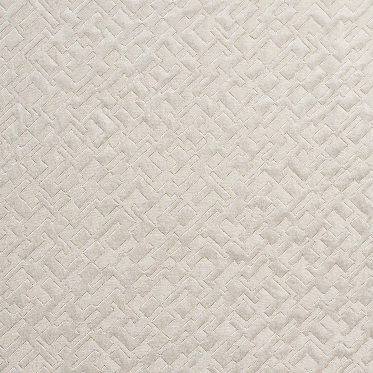 Schumacher Salon Matelasse Satin Limestone Fabric 71191