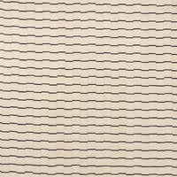 Schumacher Lines Black Fabric 71210