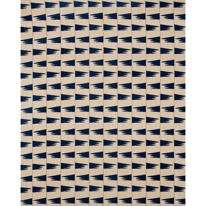 Schumacher Tutsi Blue Fabric 71225