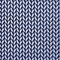Schumacher Spades Blue Fabric 71231