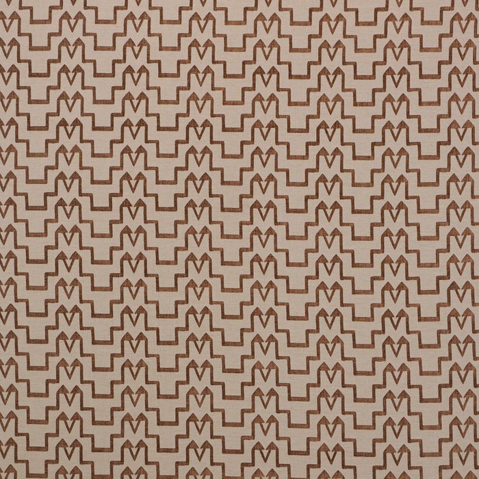 Schumacher Turkish Step Biscuit Fabric Sample 71245