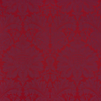 Schumacher Maggiore Damasco Ruby Fabric 71282