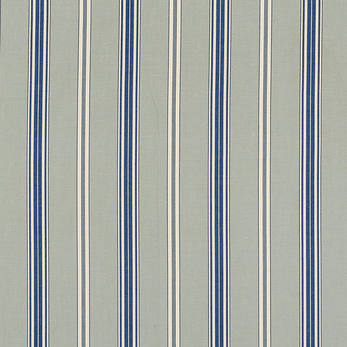 Schumacher Coco Stripe Mineral Fabric Sample 71291