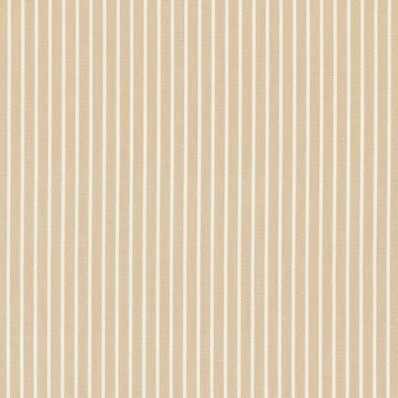 Schumacher Edie Stripe Sand Fabric Sample 71301