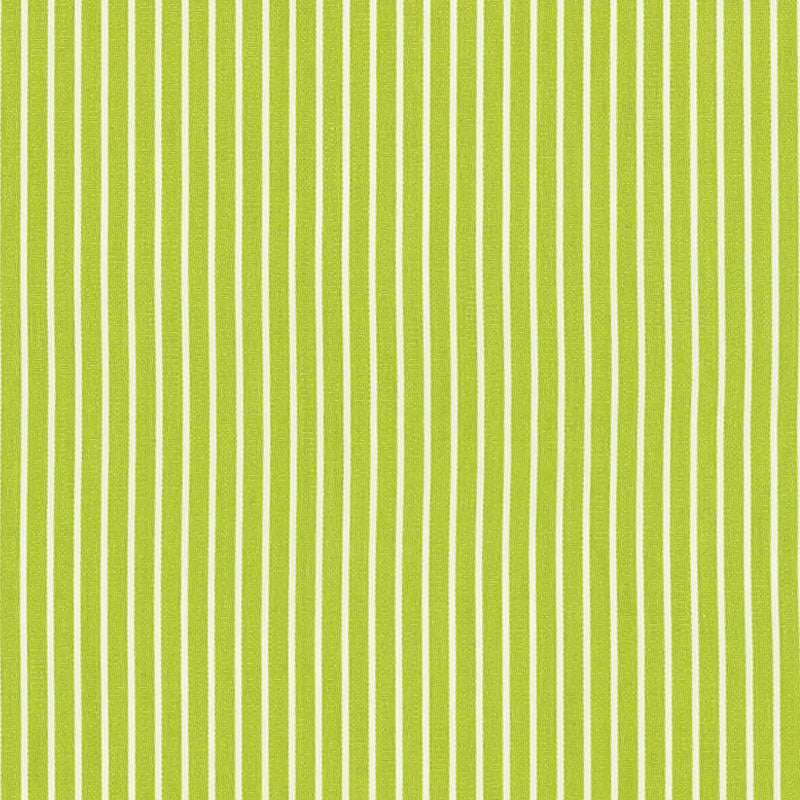 Schumacher Edie Stripe Green Fabric Sample 71306