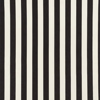 Schumacher Andy Stripe Black Fabric 71320