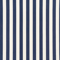 Schumacher Andy Stripe Navy Fabric 71323