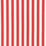 Schumacher Andy Stripe Red Fabric 71329