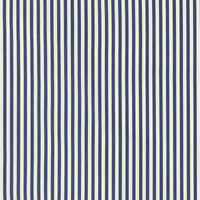 Schumacher Brigitte Stripe Navy Fabric 71344