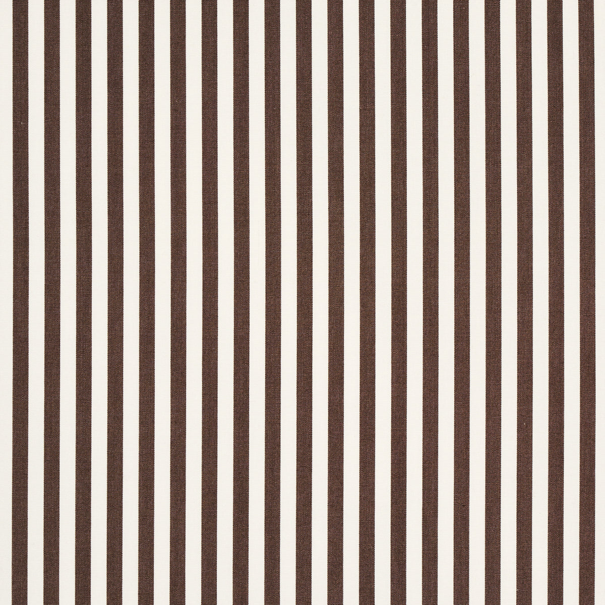 Schumacher Brigitte Stripe Brown Fabric Sample 71347