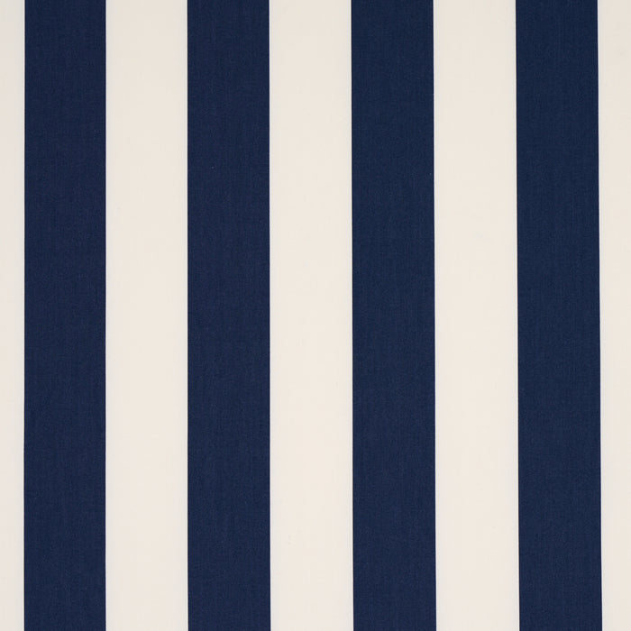 Schumacher James Stripe Navy Fabric Sample 71354