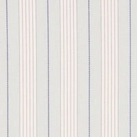 Schumacher Audrey Stripe Sky Fabric 71371