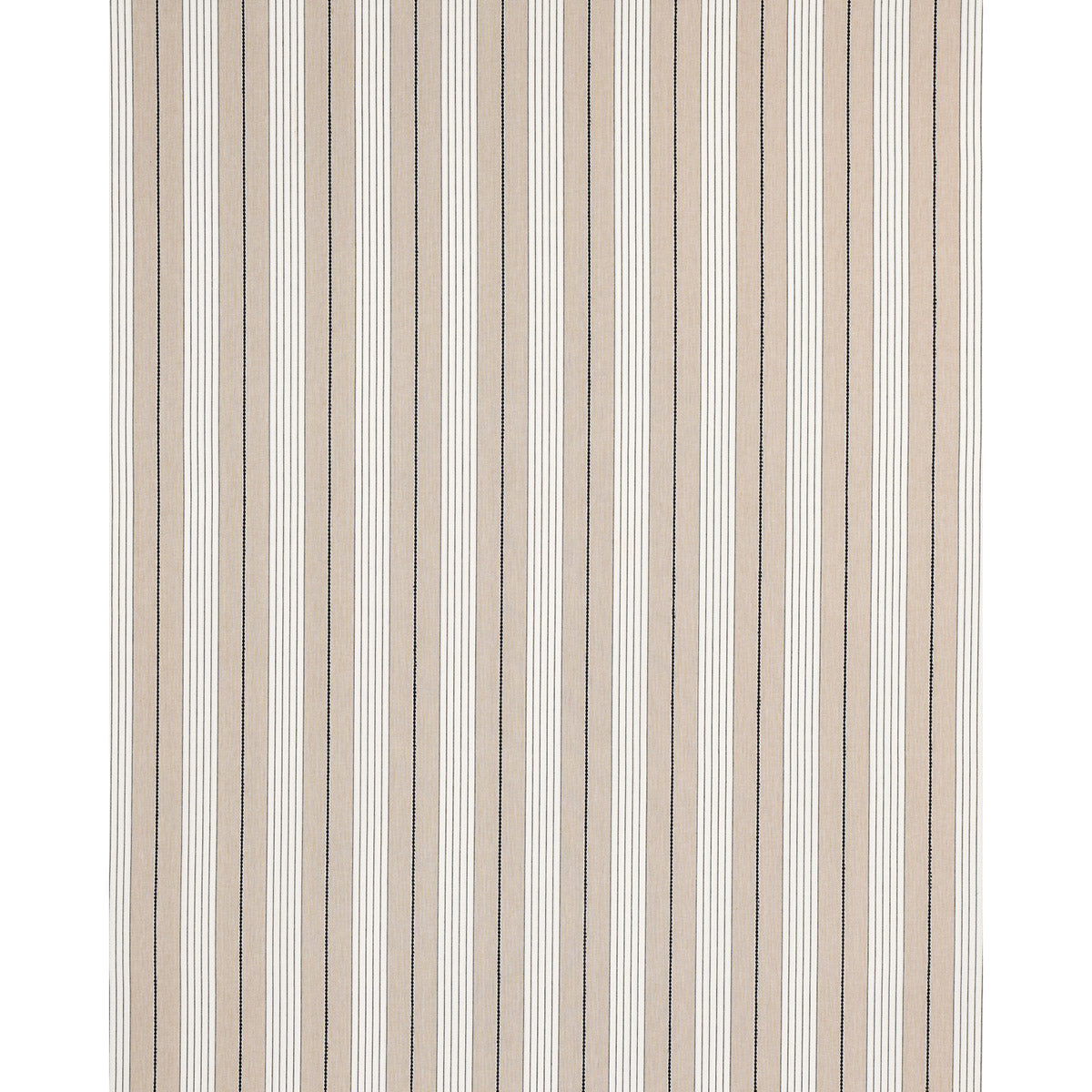 Schumacher Audrey Stripe Natural Fabric 71375