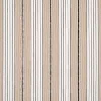Schumacher Audrey Stripe Natural Fabric 71375