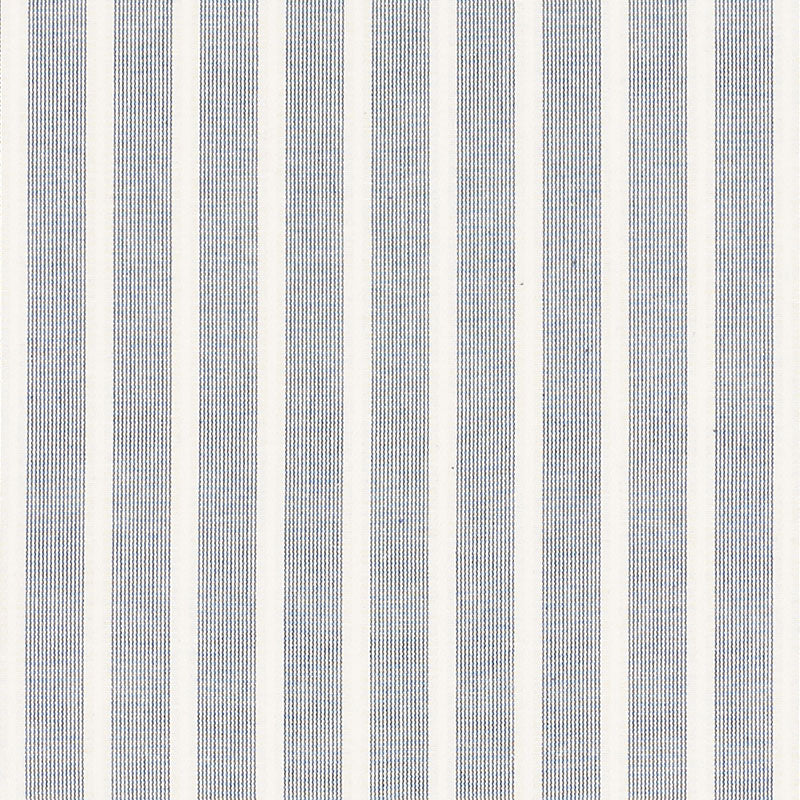 Schumacher Jean Stripe Navy Fabric Sample 71381