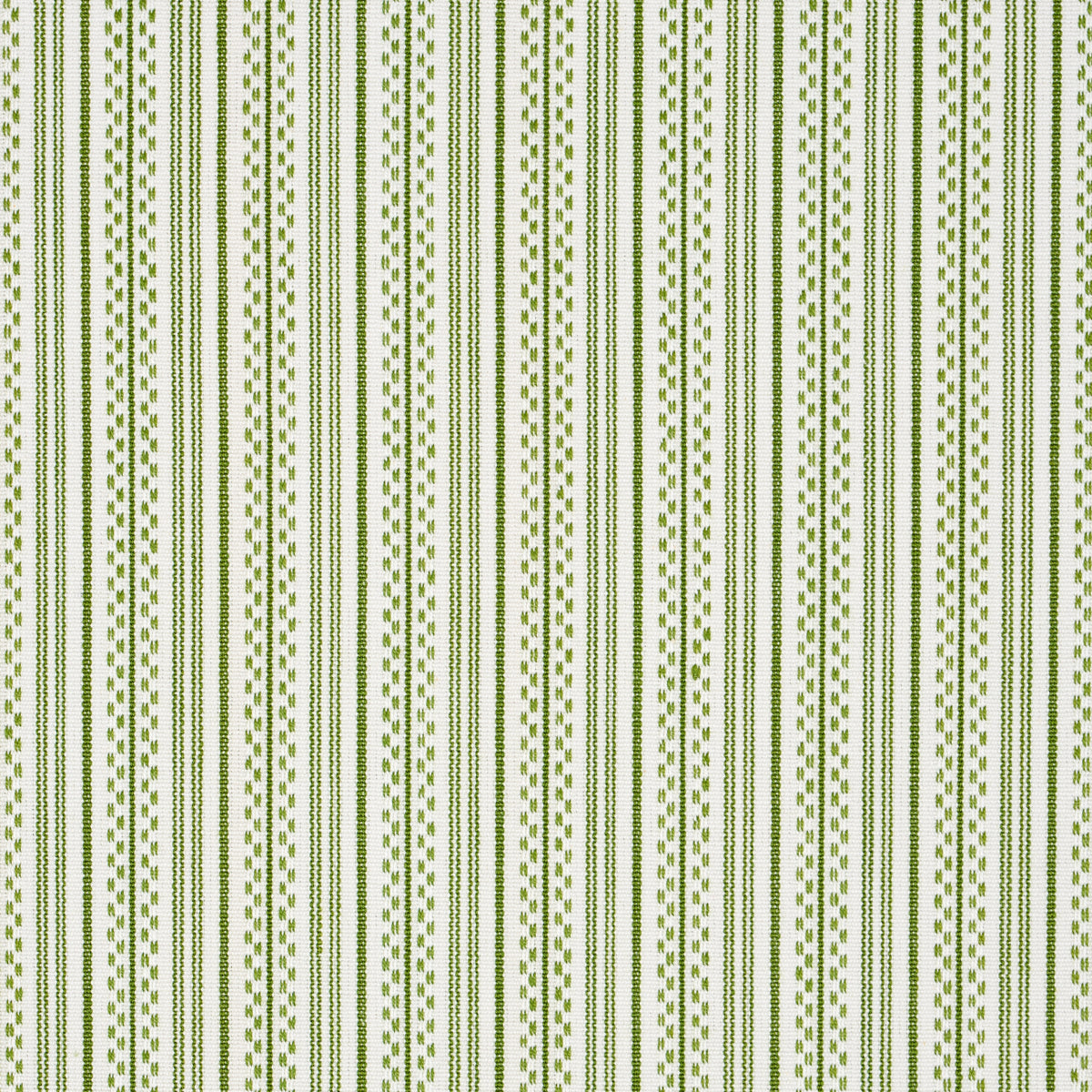 Schumacher Jack Stripe Green Fabric Sample 71416