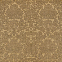 Schumacher Belice Damasco Antique Gold Fabric 71482