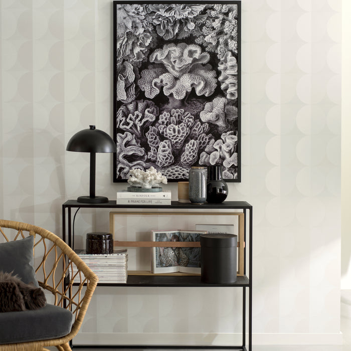 Schumacher Sahara Moon Pearl Wallpaper Sample 7150