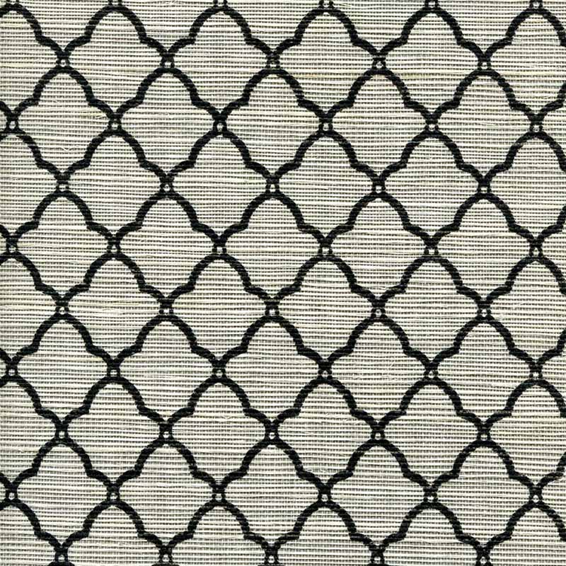 China Seas Cumberland One Color Black Wallpaper Sample 7155GC-10SIL