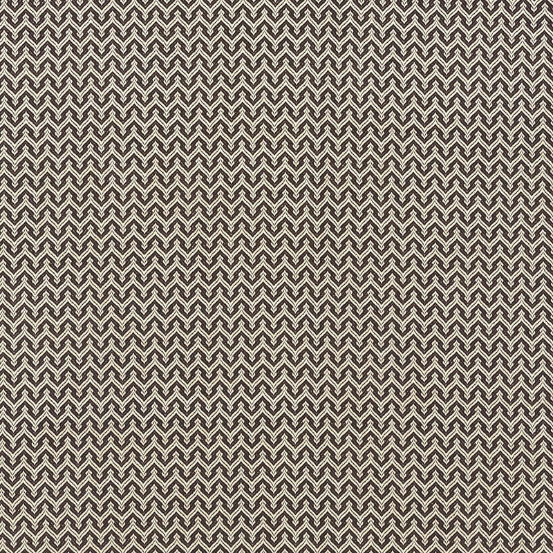 Schumacher Anatole Charcoal Fabric Sample 71602