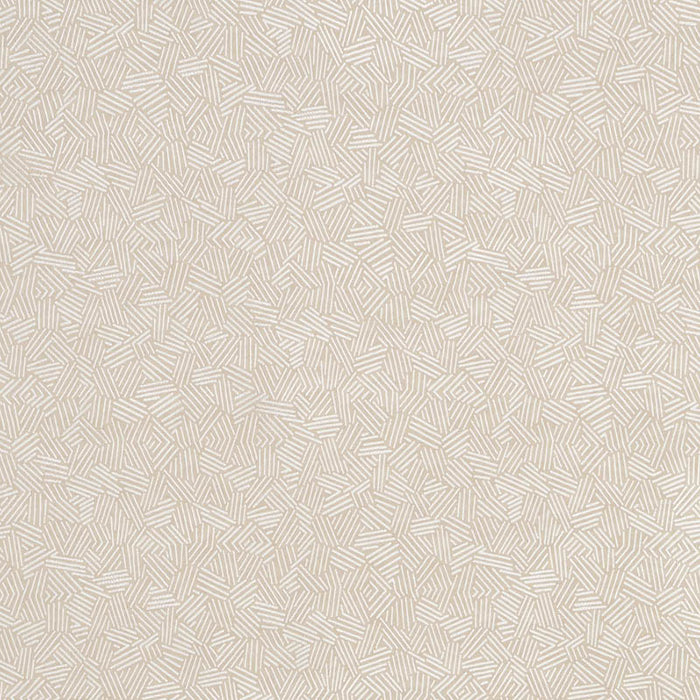 Schumacher Baker Sandstone Fabric 71641