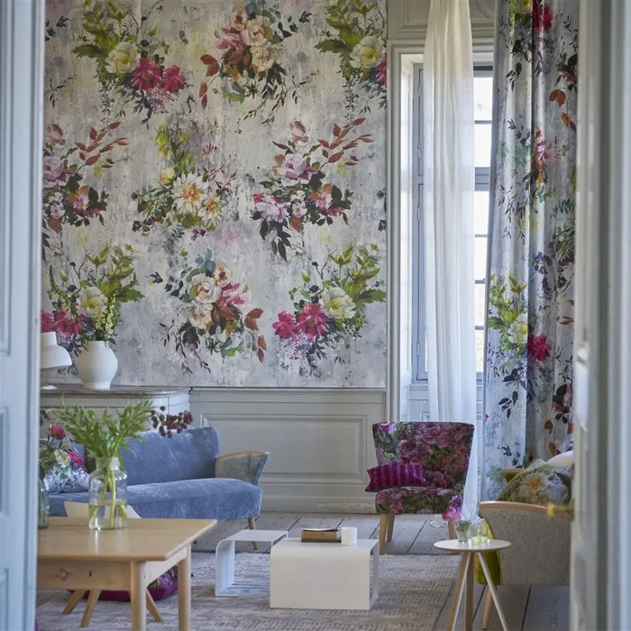 Designers Guild Maple Tree Celadon Fabric Sample FDG2950-01
