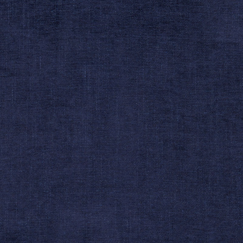 Schumacher Franco Linen-Blend Chenille Indigo Fabric 71728