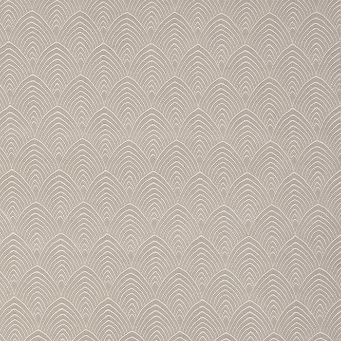 Schumacher Archival Brocatelle Argent Fabric Sample 71732