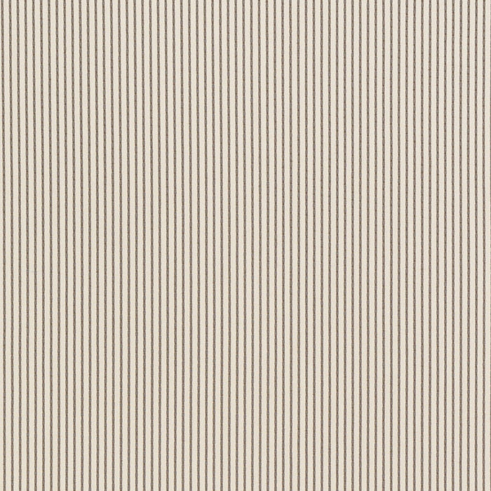 Schumacher Stitched Stripe Indoor/Outdoor Taupe Fabric Sample 71741