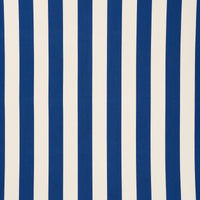 Schumacher Cabana Stripe Indoor/Outdoor Indigo Fabric 71750