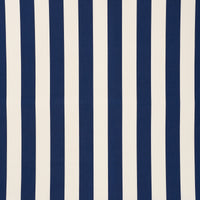 Schumacher Cabana Stripe Indoor/Outdoor Navy Fabric 71755