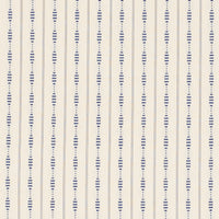 Schumacher Rania Stripe Navy Fabric 71901