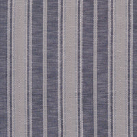 Schumacher Zina Stripe Blue Fabric 71911