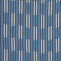 Schumacher Cusco Ikat Blue Fabric 71970