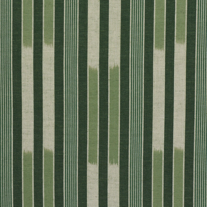 Schumacher Cusco Ikat Green Fabric Sample 71973