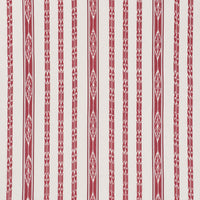 Schumacher Mariam Ikat Red Fabric 71981