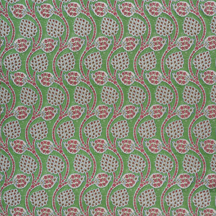 Schumacher Persephone Verdant Fabric 72001