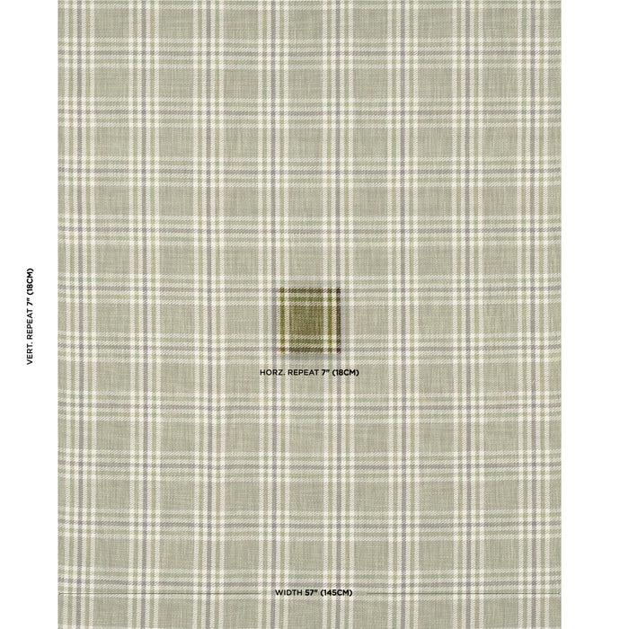 Schumacher Mariga Green Fabric 72063