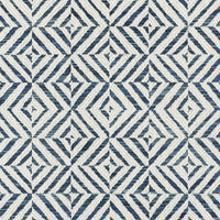 Schumacher Jubilee Blue Fabric 72151