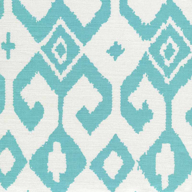China Seas Aqua Ii Turquoise Fabric Sample 7230-04