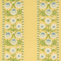Schumacher Marguerite Embroidery Buttercup Fabric 72333
