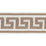 Schumacher Ganton Tape Indoor/Outdoor Taupe Trim Sample 72390