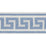 Schumacher Ganton Tape Indoor/Outdoor Blue Trim Sample 72391