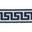 Schumacher Ganton Tape Indoor/Outdoor Navy Trim Sample 72394