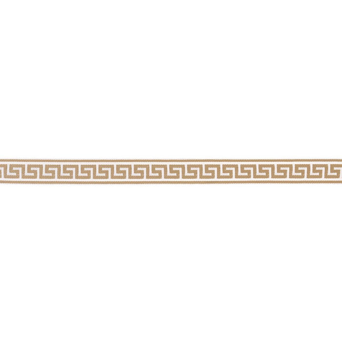 Schumacher Ganton Tape Indoor/Outdoor Brown Trim 72399